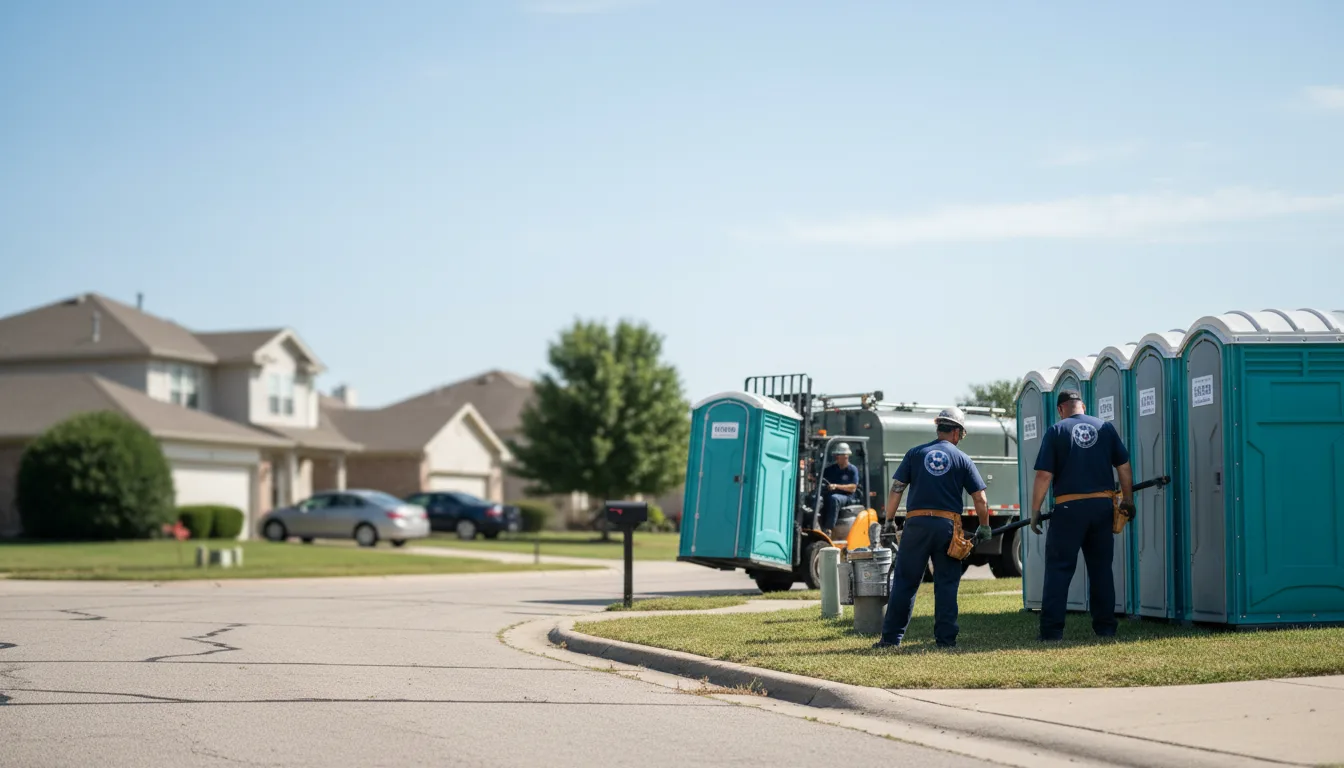 Porta Potty Rental in Stevinson, CA near me